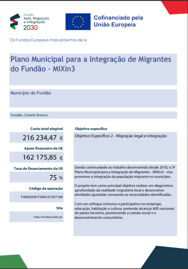 Fundão Terra de Acolhimento